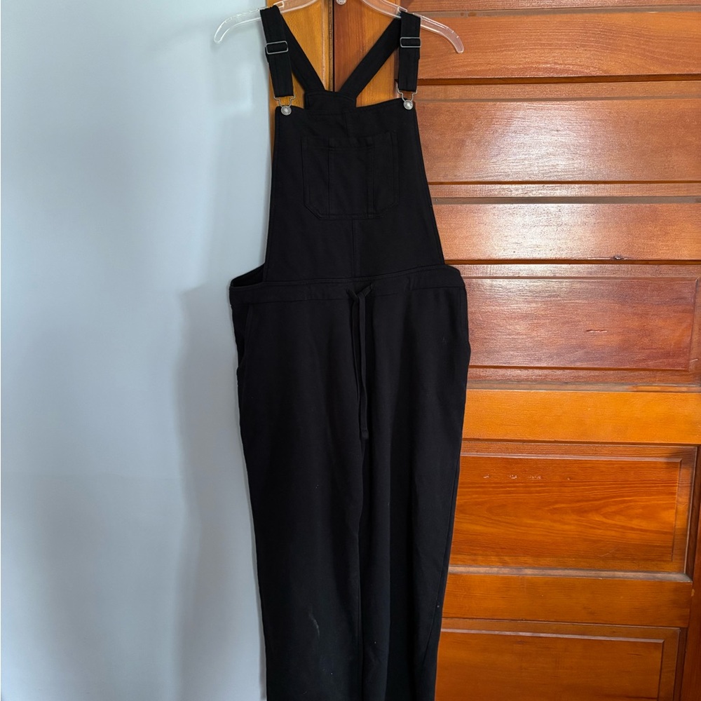 Wallflower Black Denim Overalls Adjustable Straps